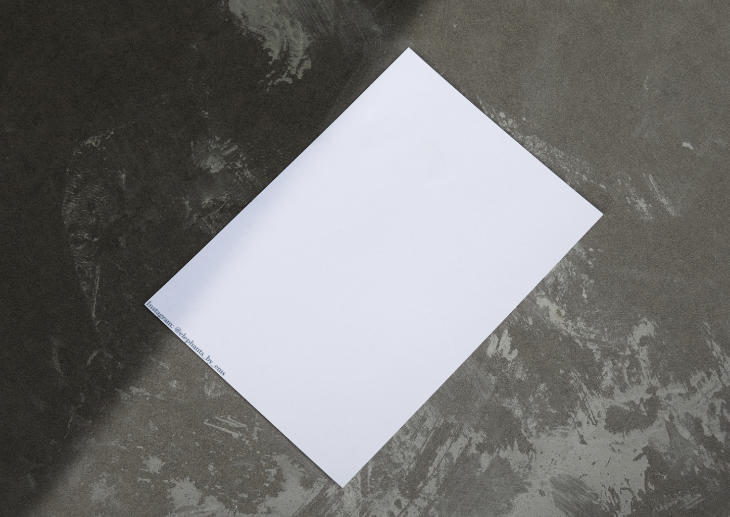 5 PASTEL 'Ems' Elephant Postcards