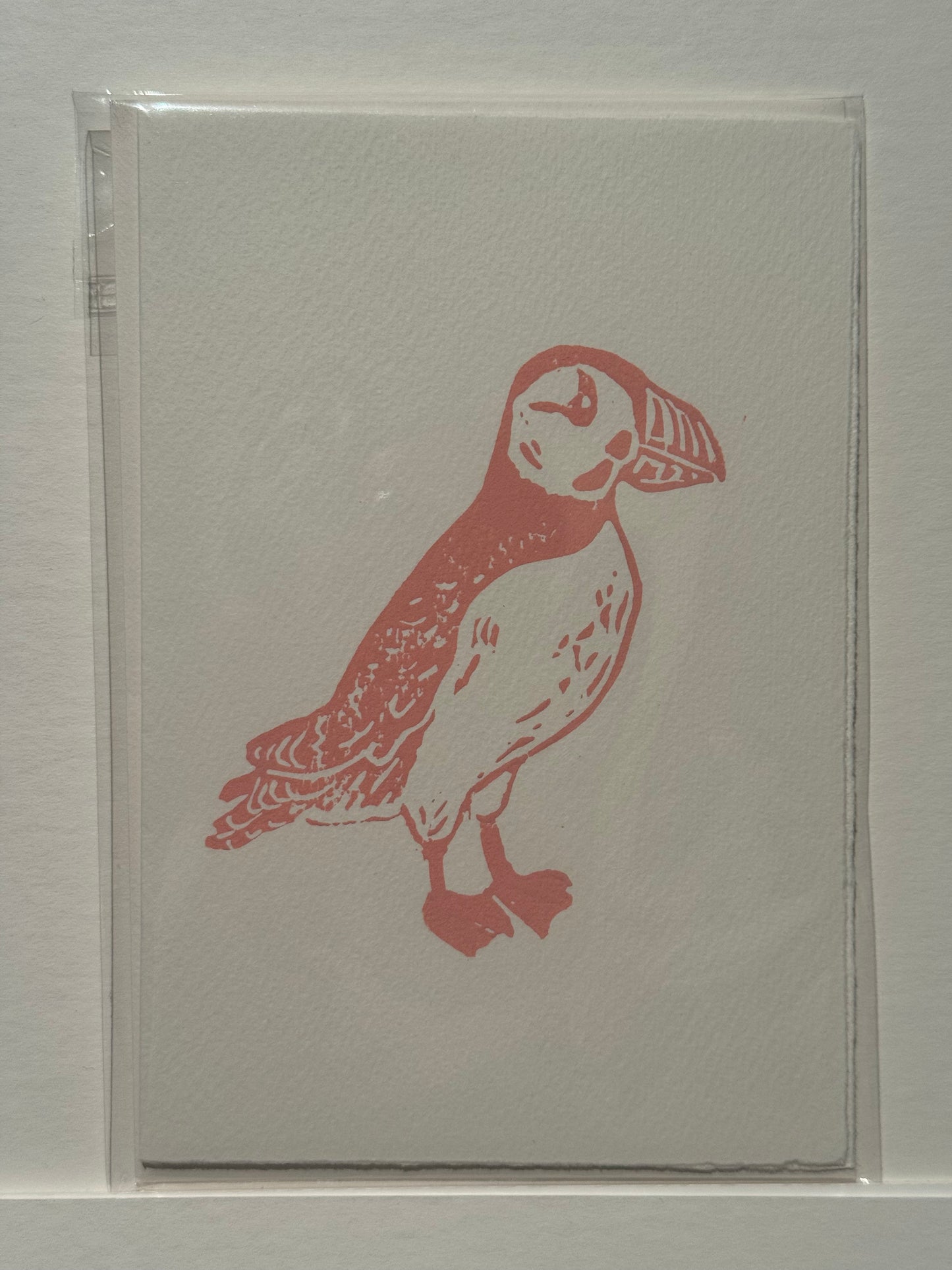 Range of Lino Print Greetings Card