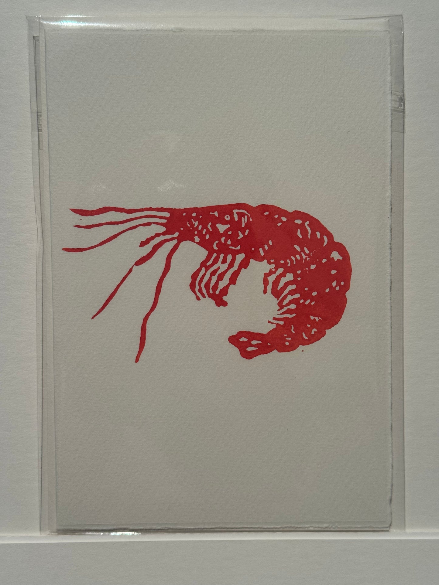 Range of Lino Print Greetings Card