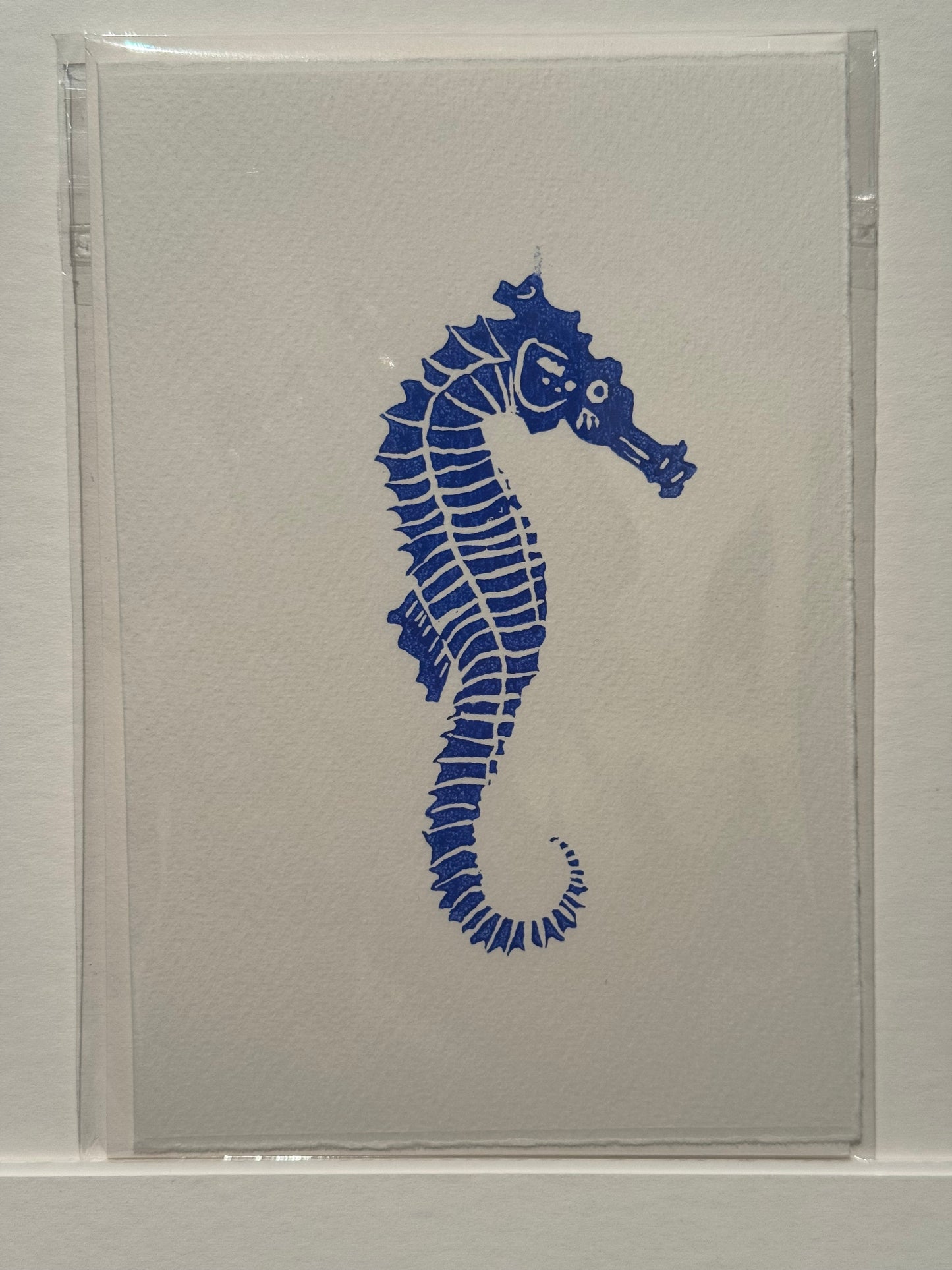 Range of Lino Print Greetings Card