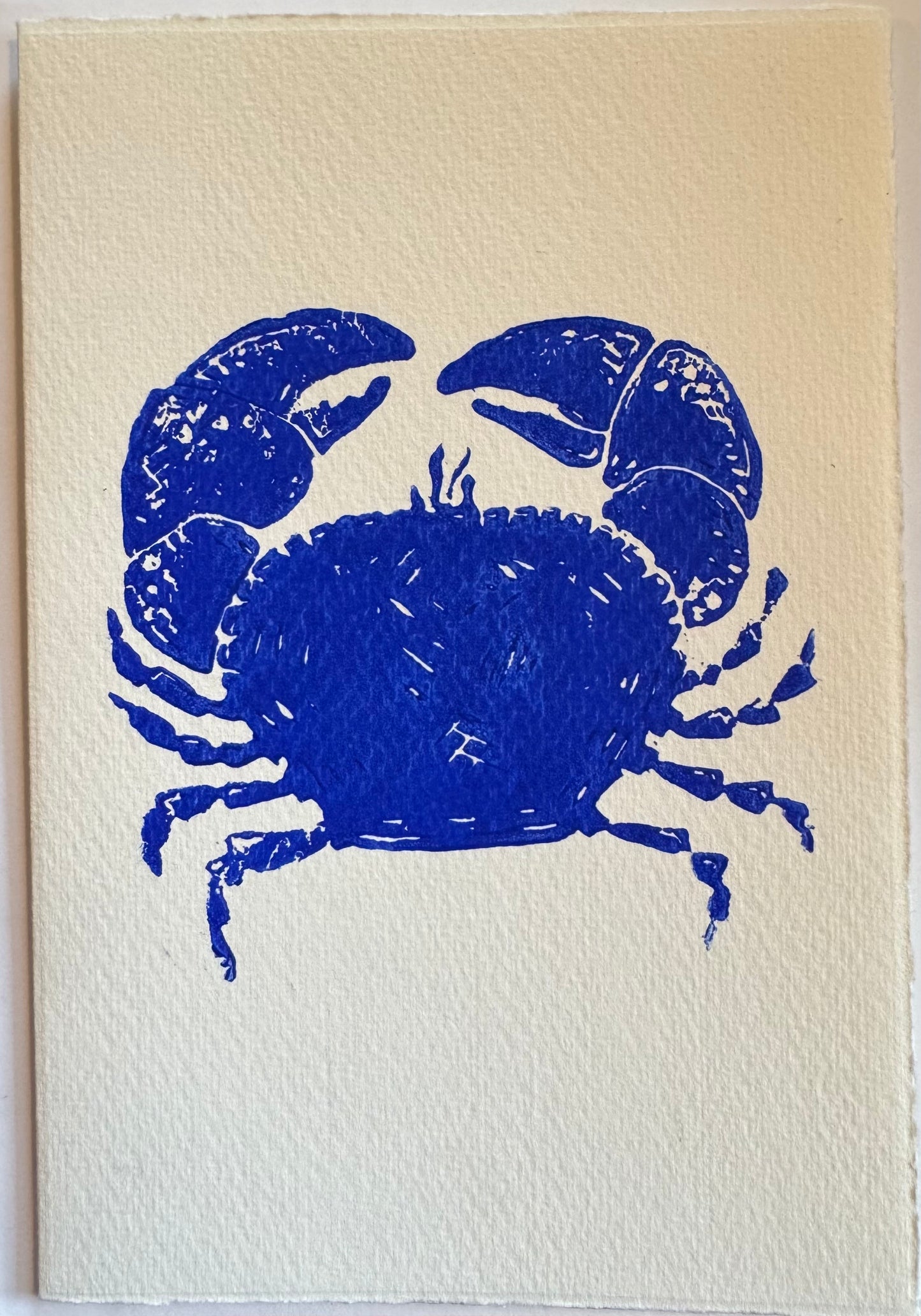 Range of Lino Print Greetings Card