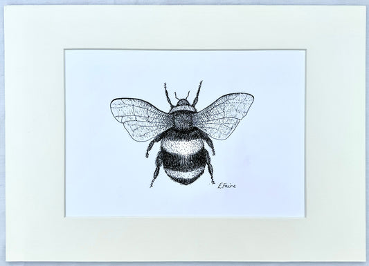 Bumblebee Original Mounted Artwork